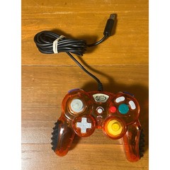 Mad Catz MicroCon GameCube Controller Translucent Orange Wired 8226 Retro Gaming