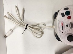 2 GameStop Nintendo Gamecube Wii White Grey Wired Controllers Game Pad Turbo