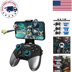 Advanced Game Controller – Hall Effect Joystick, 6-Axis Gyro & Turbo Functions