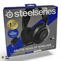 SteelSeries Arctis Nova 3P Wireless Gaming Headset – PS5 / PC / Switch – Black –