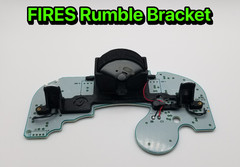 FIRES Rumble Bracket for the Nintendo Gamecube Controller [Black]