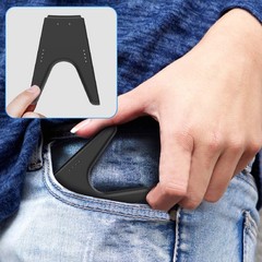 Black V Shape Charging Grip Replacement For Nintendo Switch JoyCon Controller