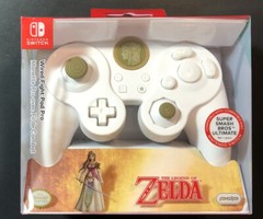 Official Nintendo Switch Wired Fight Pad Pro [ Princess Zelda White ] NEW
