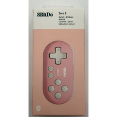 8BitDo Zero 2 Bluetooth Controller Pink
