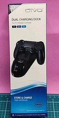 Ovio Dual Controller Charging Dock for Sony P4,SLIM,PRO, BLACK New In Box.