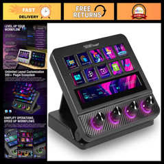 Programmable Macro Pad Stream Controller Soundboard Keypad USB Keyboard for Game