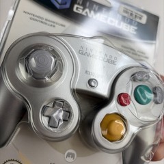 OEM Sealed Official Nintendo GameCube Controller Platinum Silver Brand New