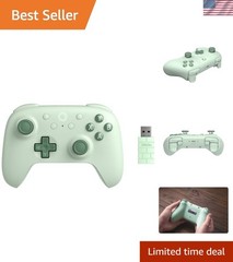 Ultimate 2C Wireless Game Controller for Windows & Android – Green Precision