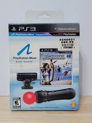 Sony Play Station Move Motion Controller Bundle Black NIB Sports Champions PS3