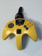 High Frequency Controller for Nintendo 64 Rare Yellow Green Color Combo N64