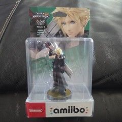 Super Smash Bros CLOUD PLAYER 2 Amiibo Japan/ Nintendo MINT SEALED Fast SHIP