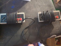 NES Nintendo Entertainment System Controllers UNTESTED