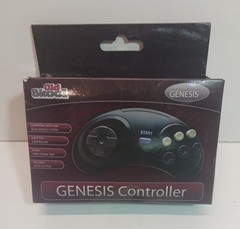 Old Skool 6 Button Controller for SEGA Genesis/Mega-Drive 1 2 & 3 – Open Box