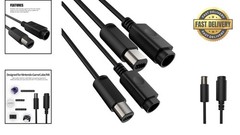 Comfortable Gaming with 6.6ft Wii/Gamecube Controller Extension Cables – 2 Pack