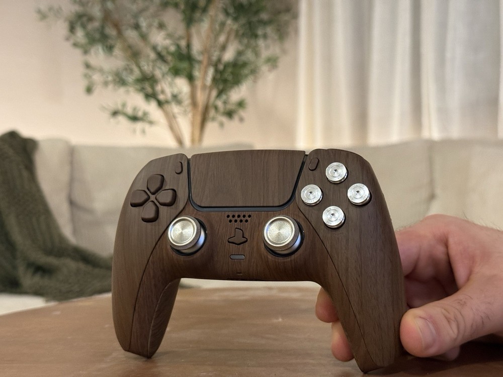 PS5 Custom Wood Controller