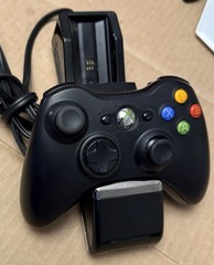 Microsoft Wireless Controller – Matte Black (84F05770) with Rechargeable Dock