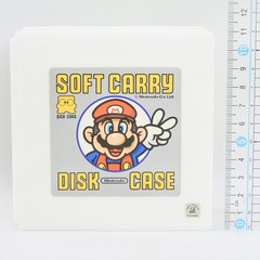 Famicom Disk System Super Mario Bros Soft Carry Case SNC-4D Nintendo 0617