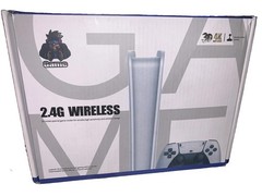 Game 2.4G Wireless Controller White/Black for PS3 PSP Atari 2600/5200/7800