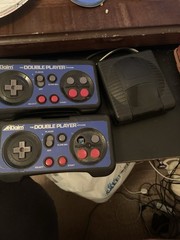 Acclaim Double Player Wireless NES Controllers Turbo Slow-Mo infrared untested