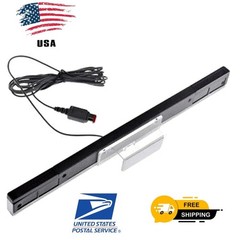 Wired Remote Motion Sensor Bar IR Infrared Ray Inductor for Nintendo Wii / Wii U