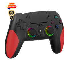 Akalyptra Wireless Controller for PS-5, Pro/Slim/PC/Steam Deck (Black) Black