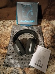 Captain 560 Wireless Gaming Headset – Tested/Works – Read Desc (No Cable)