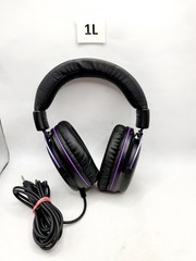 EKSA E900 Black Purple Headband Stereo Wired Gaming Headphones
