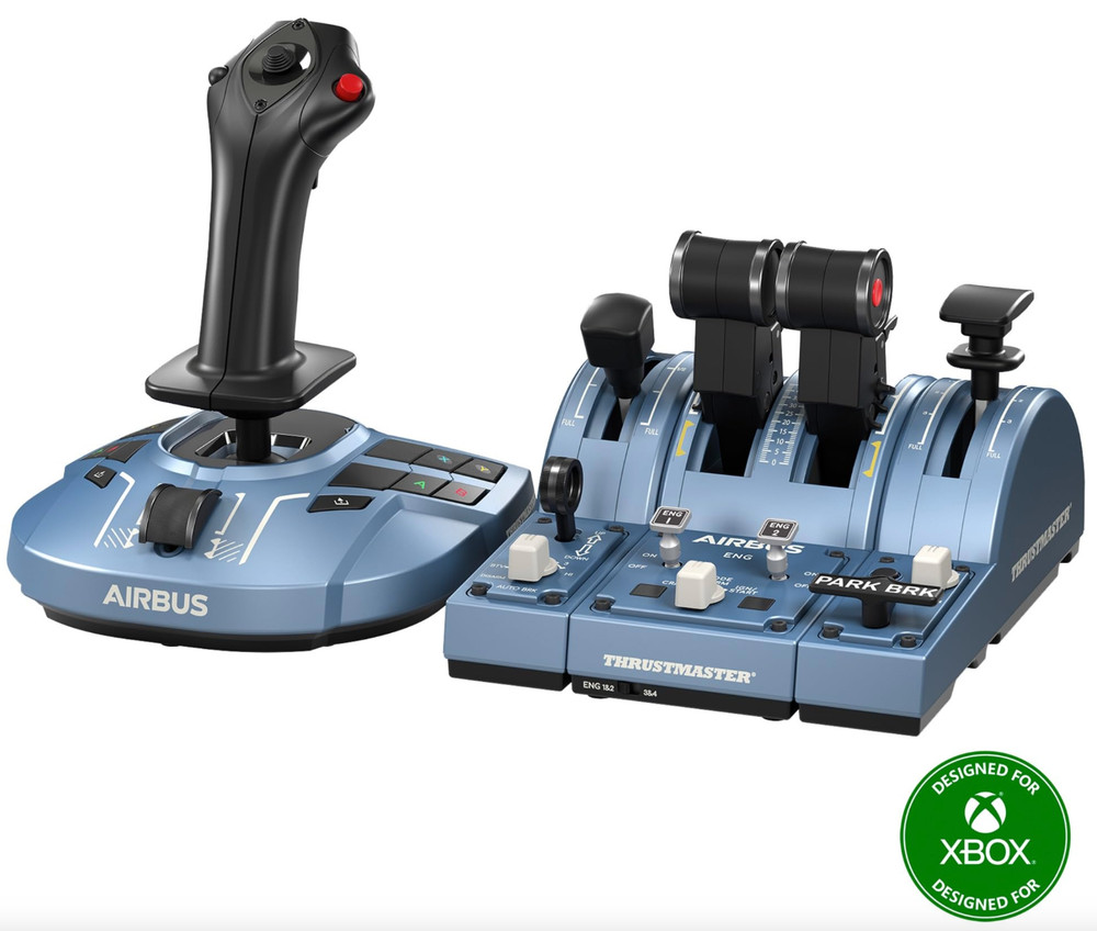 Thrustmaster TCA Captain Pack X Airbus Edition Compatible with XBOX and PC