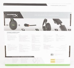 HyperX CloudX Flight Wireless USB Headset – Black/Green-USED
