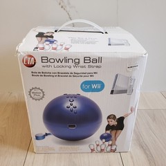 Nintendo Wii CTA Bowling Ball Controller & Box w/Brunswick Pro Bowling Tested
