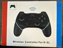Wireless Controller For Nintendo Switch Video Game System Black N