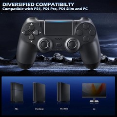 ⭐⭐⭐Wireless Controller For PS4th Slim/Pro Console Gamepad Dualshock 4 Jet Black