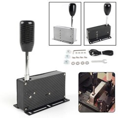 USB Sequential Shifter PC Gearshifter Handbrake For Logitech G25 G27 G29