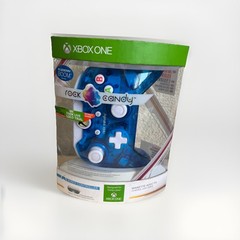 NEW Rock Candy Wired Controller Microsoft XBOX One Blueberry Boom (Blue) – New!