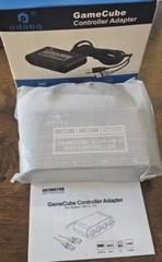 Game Cube 4 Way Controller Adapter For Nintendo Switch Wii U And PC HS-WU025 NEW
