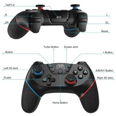 Pro Wireless Controller for Switch & PC with Hall Effect Joystick