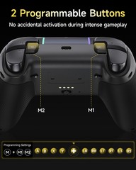 EasySMX X05Pro Wireless PC Controller – Quiet-Press Buttons, 2-Stage Impulse