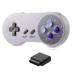 SNES Controller Wireless Compatible with Original SNES/SFC Super Nintendo SNES