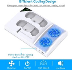Cooling Fan Stand Compatible with Xbox Series S with 1400mAh Rechargeable Bat…