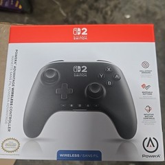 PowerA Advantage Wireless Controller for Nintendo Switch 2 in Black – New Sealed