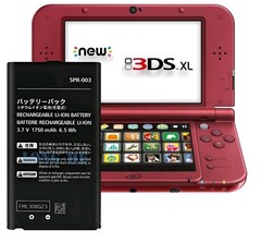 Nintendo 3DSXL Battery Pack 3.7V 2000mAh 6.5Wh SPR-003 Compatible with XLModels