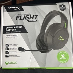 HyperX CloudX Flight Wireless USB Headset – Black/Green