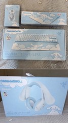 Cinnamoroll X Razer Limited Ed Complete Gaming Setup W/ RARE Headset W/Ears NEW