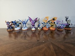 Skylanders Character Figure Lot Eruptor Gill Grunt Stealth Elf Spyro 2013