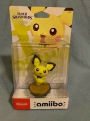 NINTENDO SUPER SMASH BROTHERS PICHU AMIIBO-FACTORY SEALED-SHIPS WITH TRACKING #!
