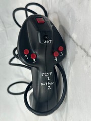 Vintage 10 Button Joystick Controller 15-pin Serial Game Port – Unknown Brand