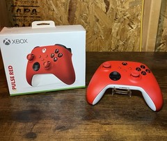 Xbox Wireless Controller Pulse Red Microsoft Series X|S One PC -(NO Back Cover)