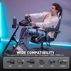 Adjustable Wheel Stand for Racing Simulators – Ergonomic & Portable Design