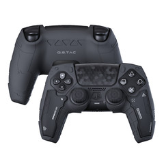 G.S.TAC Tactical PS5 Controller Skin Set Protective Cover+Thumb Grips+Stickers