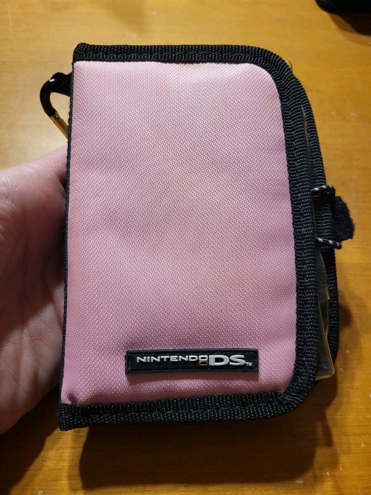 Nintendo DS PINK Switch N Carry Soft Travel Case Storage Holder Genuine